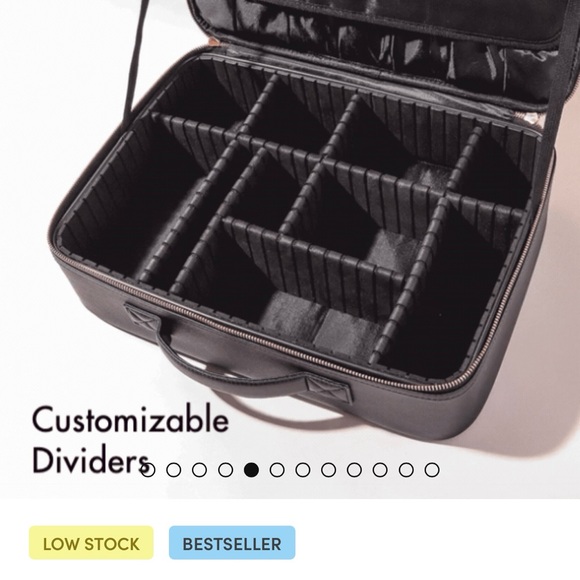 NEW Fancii Madison Travel Large Makeup Bag - Picture 7 of 8